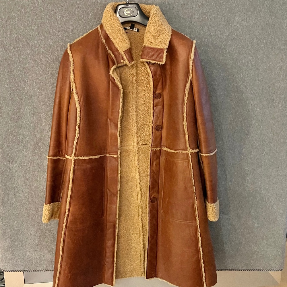 Theory Leather & Lamb Jacket